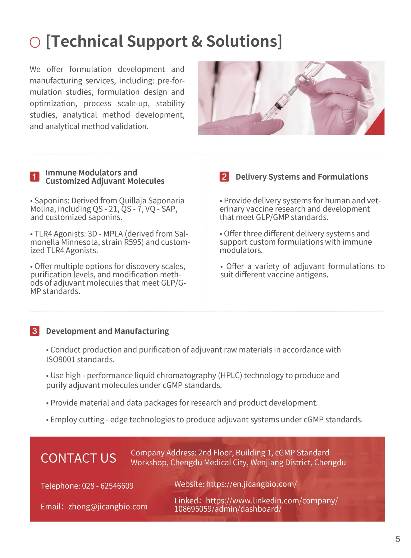 Technical Support & Solutions Provider | GC Biotech