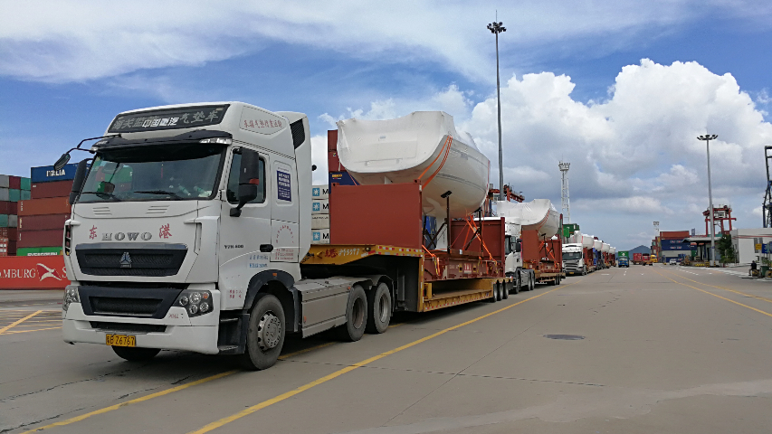 江門重型平板運輸車 和諧共贏 深圳市東港供應(yīng)鏈供應(yīng);