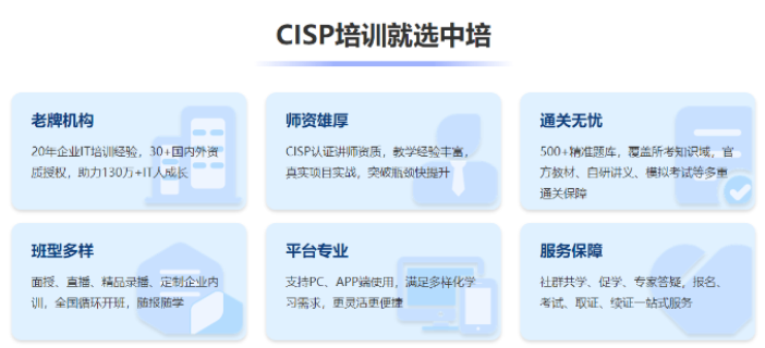 cisp培训加考试费用多少,CISP认证