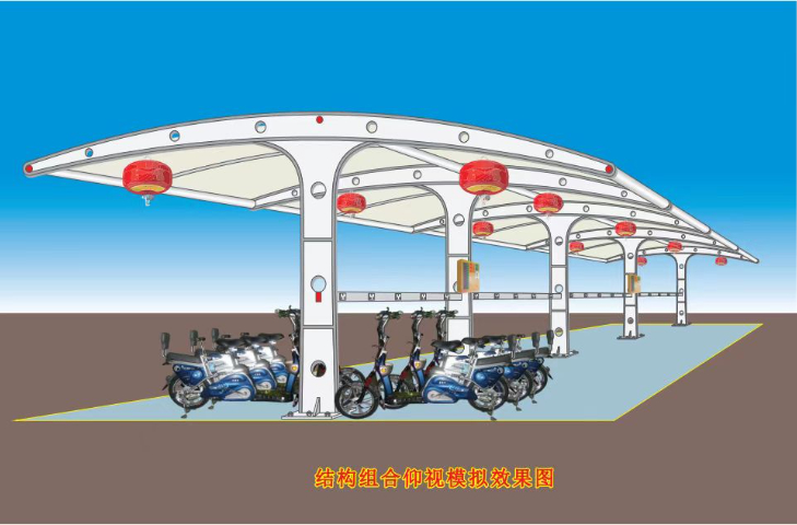 宿遷戶外停車棚 無錫天誠智能充電供應(yīng)