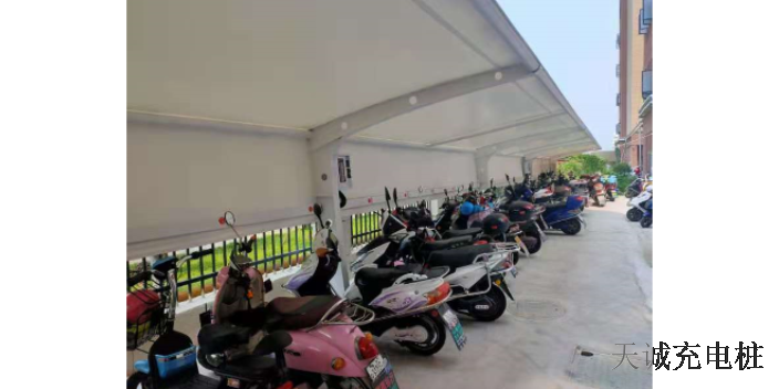 蘇州小區(qū)停車棚維修 無錫天誠智能充電供應