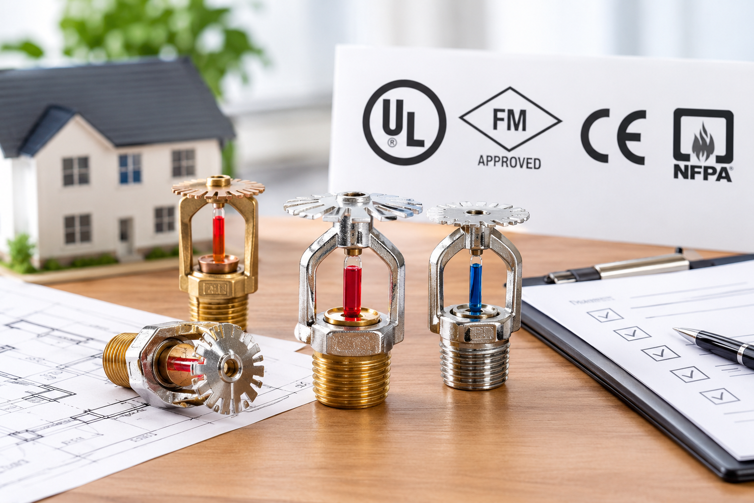 residential fire sprinkler heads