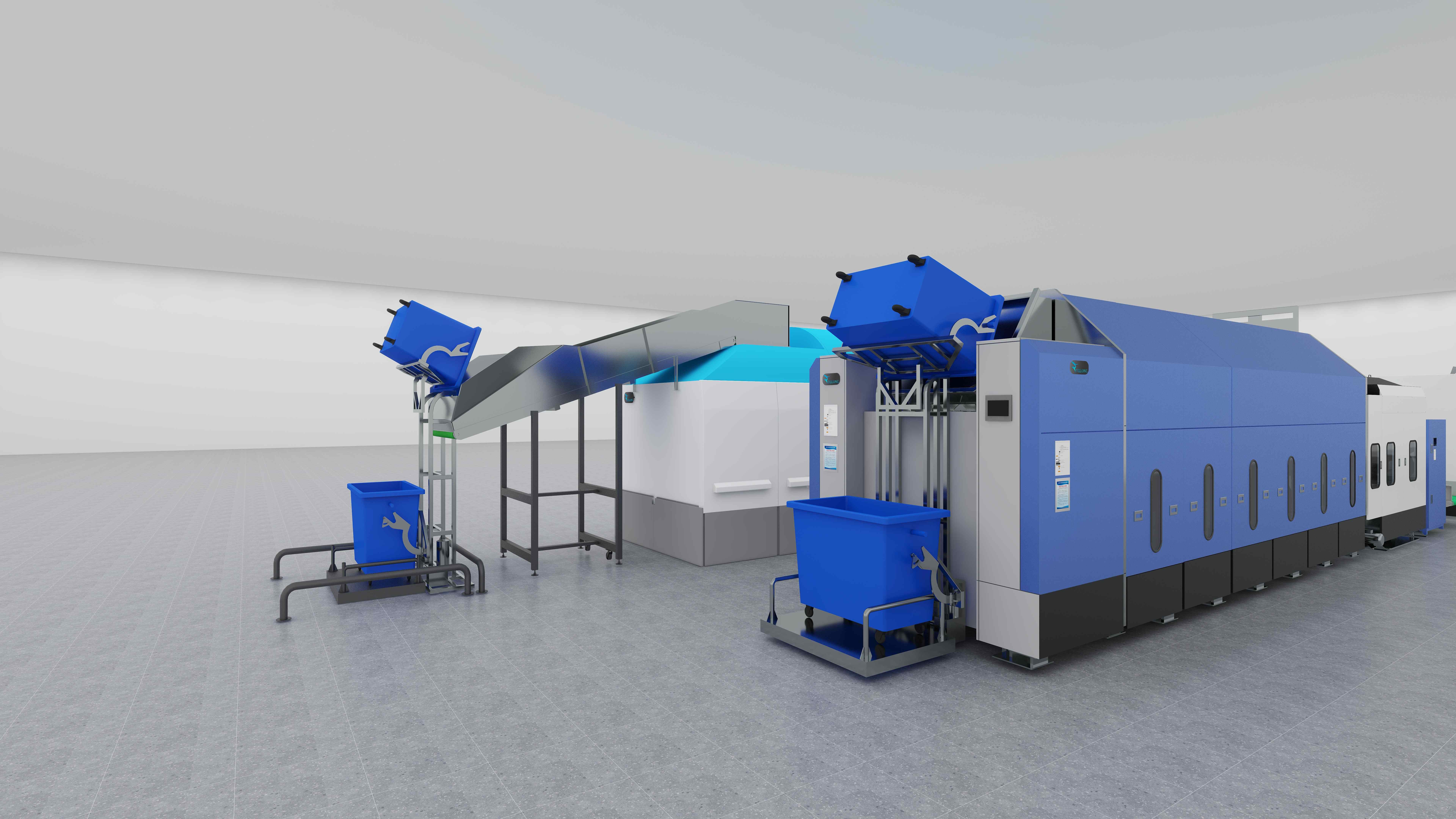 模塊化工業(yè)洗滌：為中小型洗滌廠打開(kāi)酒店布草清潔新路徑