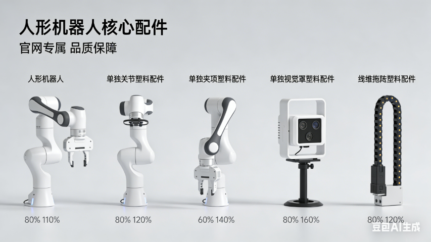 协作机器人塑胶结构件厂家,机器人