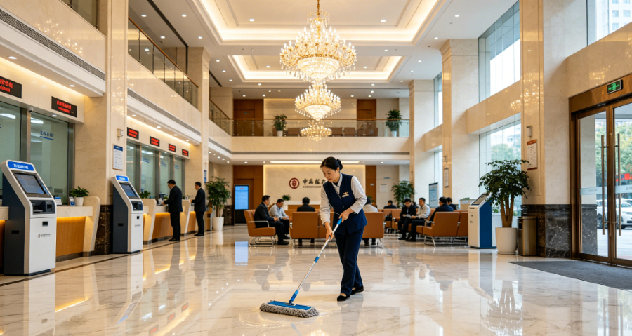 鲁山银行保洁哪个好,银行保洁