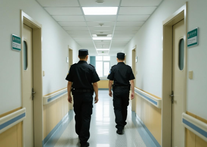 新华区医院保安是真的吗,医院保安