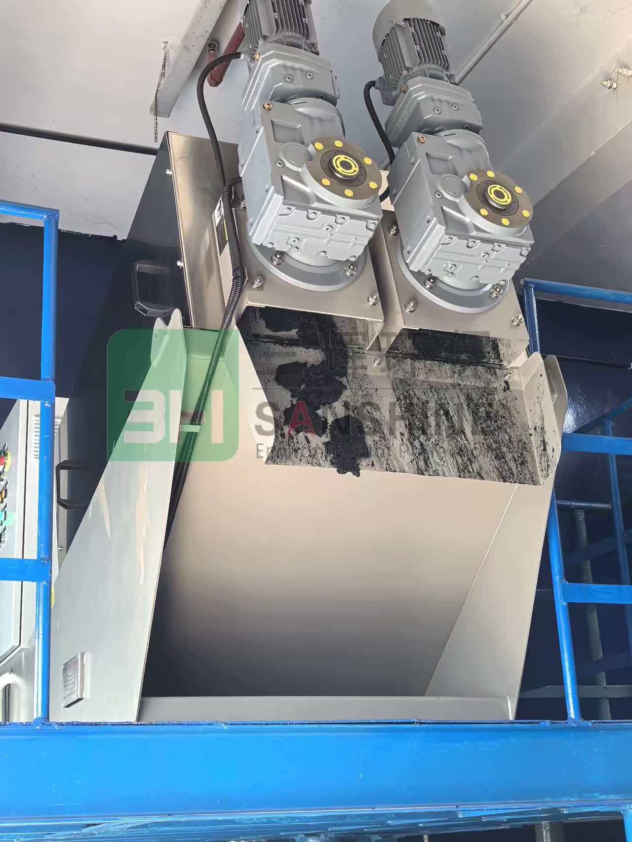 疊螺機(jī)在使用中出泥含水率高的原因