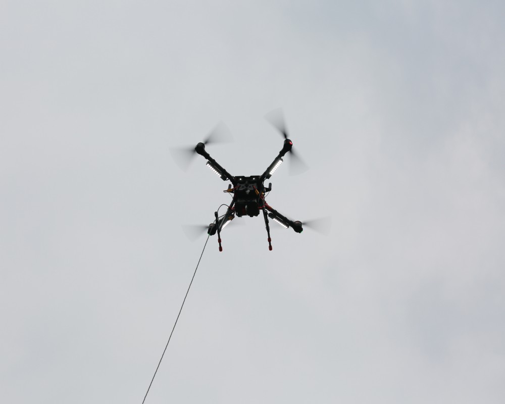 系留无人机高空应急通信保障案例