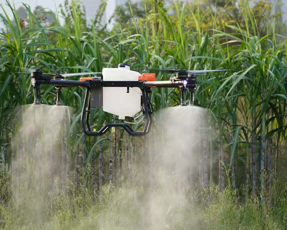 无人机农业植保作业案例