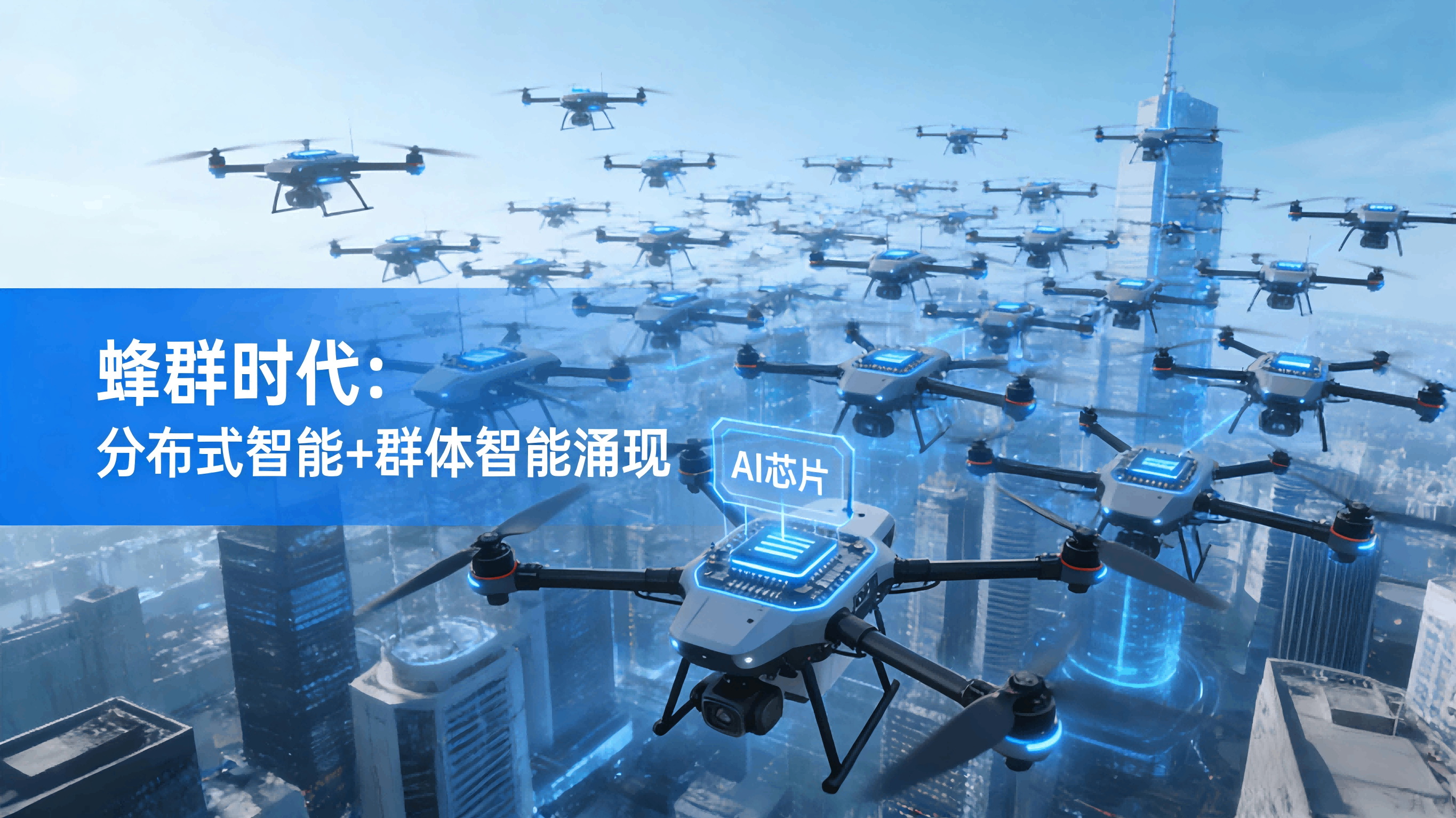 从单机智能到群体协同，无人机开启“蜂群时代”