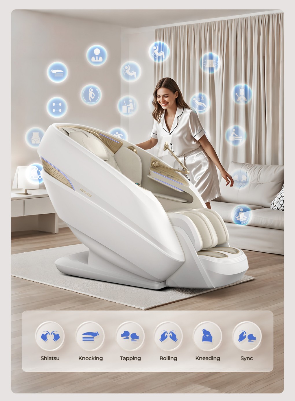 D8 Stretch Massage Chair