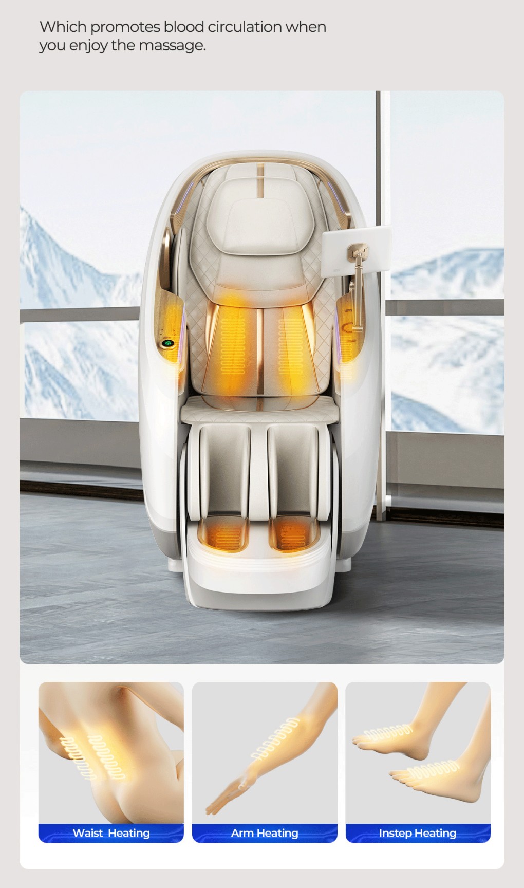 D8 Stretch Massage Chair