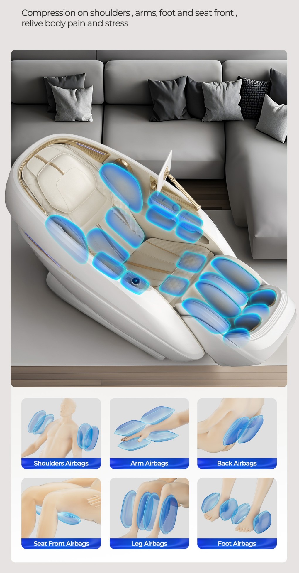 D8 Stretch Massage Chair