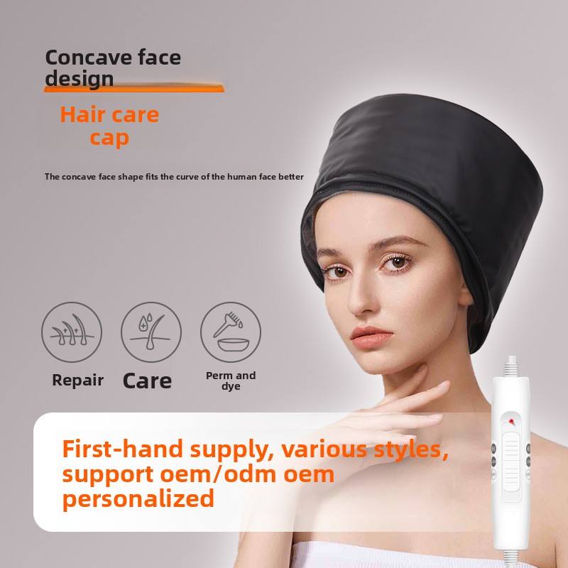 Electric Heating Hair Cap: Home Use for Hair Mask & Care