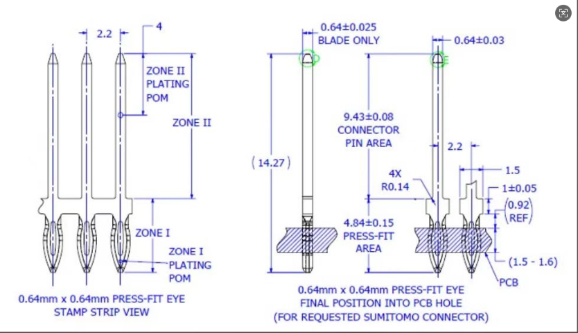 蘇州自組研發(fā)press-fit免焊插針工藝廠家直銷 誠信為本 銳碩特光電科技供應(yīng)