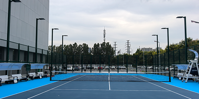 天津绿色丙烯酸网球场尺寸,网球场