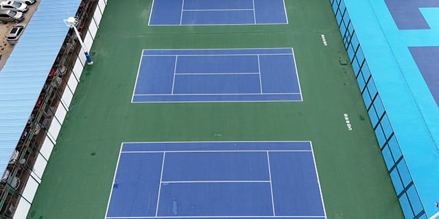中国台湾防滑耐磨板式网球场,网球场