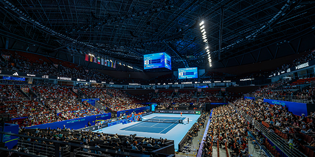 中国台湾公园板式网球场尺寸