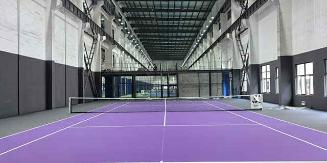 中国台湾防滑耐磨板式网球场,网球场