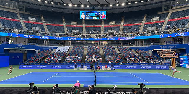 山西学校丙烯酸网球场尺寸,网球场