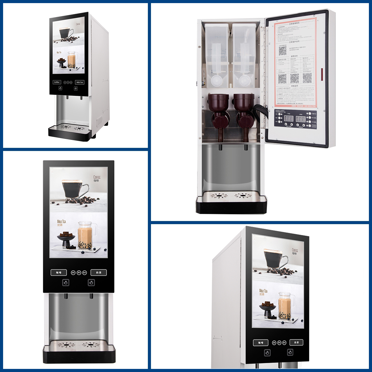 Instant Machine Instant Coffee Machine – Commercial Automatic Coffee Dispenser for ...