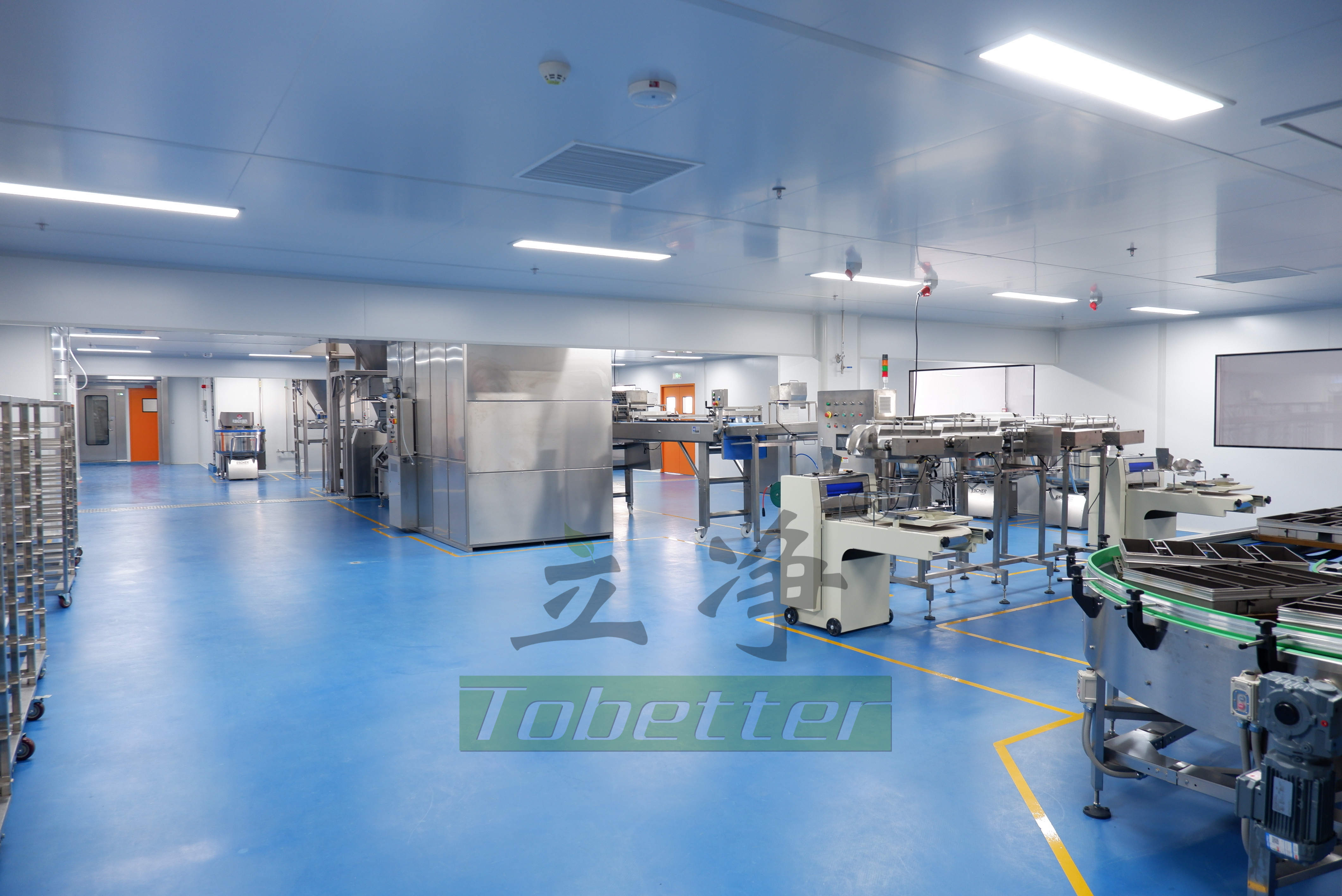 食品烘焙无尘车间装修工程-糖盒_上海立净工程建设有限公司
