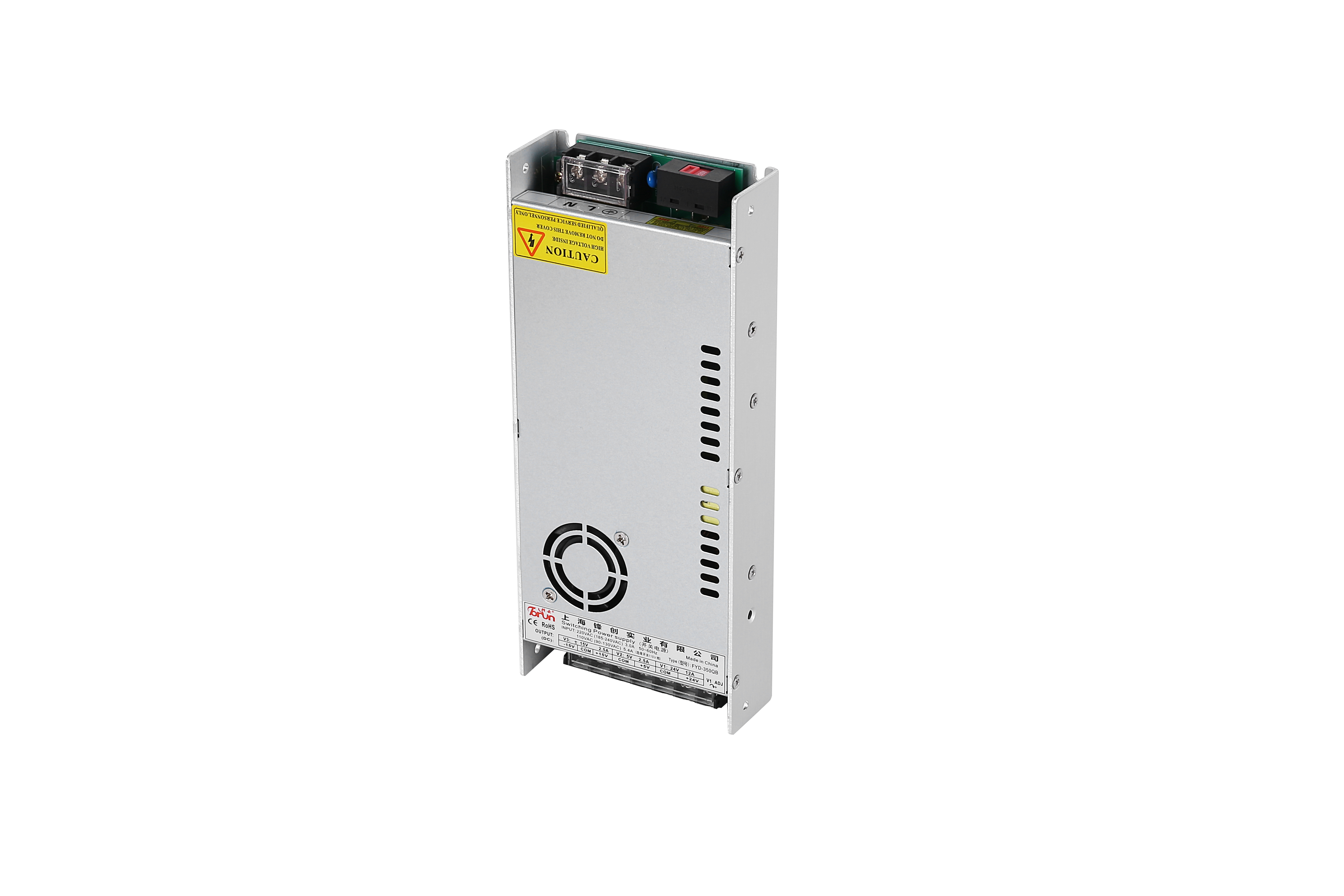Forced Air-Cooled Ac/Dc Power Supply
