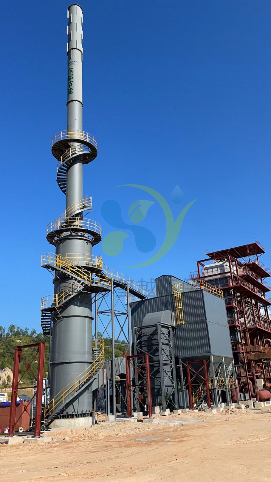 福建龍巖東都節能40t生物質直燃鍋爐達標排放項目