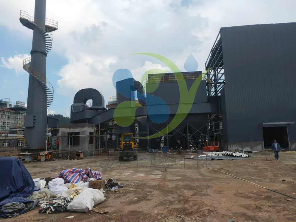 遂昌25t生物質直燃鍋爐超低排放項目