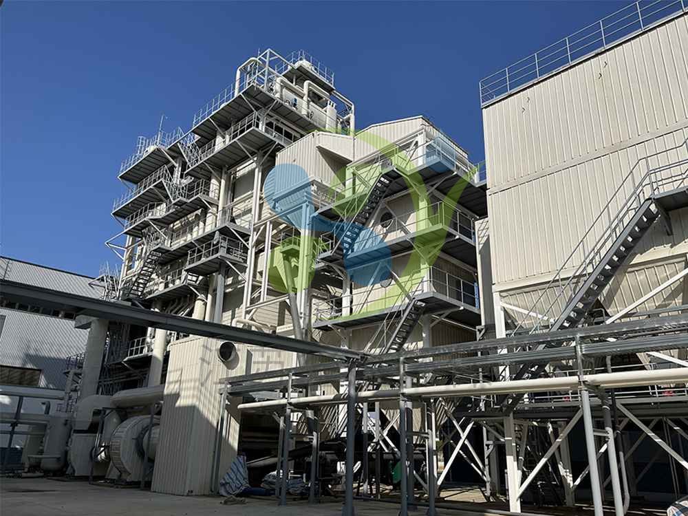 安徽迎駕貢酒35t+60t生物質鍋爐超低排放項目