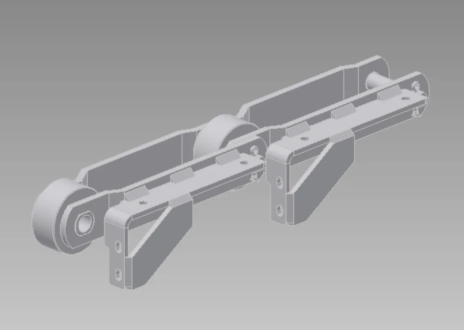 Conveyor dryer chains
