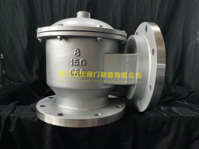 法蘭連接碳鋼WCB儲蓄罐用阻火單吸閥,阻火器