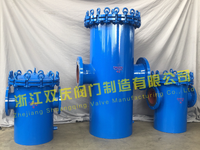 福建籃式籃式過(guò)濾器垂直型 誠(chéng)信為本 浙江雙慶閥門(mén)制造供應(yīng)