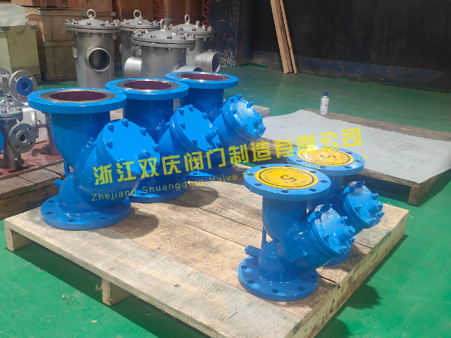青海WCB成套Y型过滤器导热油炉配对法兰全套紧固件配件双庆阀门