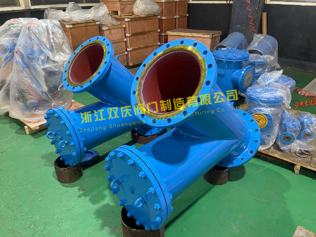 甘肃2507海水淡化Y型过滤器耐氯离子海洋化工过滤装置双庆