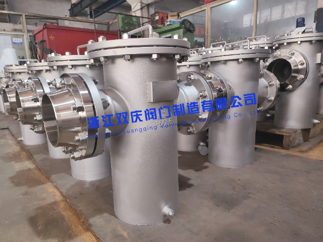 浙江碳钢篮式过滤器DN200快开式SRBIIF石油输送管道过滤器报价