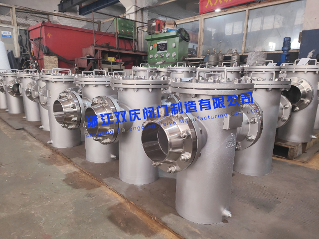 上海316L篮式过滤器DN400快开式SRBIIF纯水站精密过滤设备报价,篮式过滤器