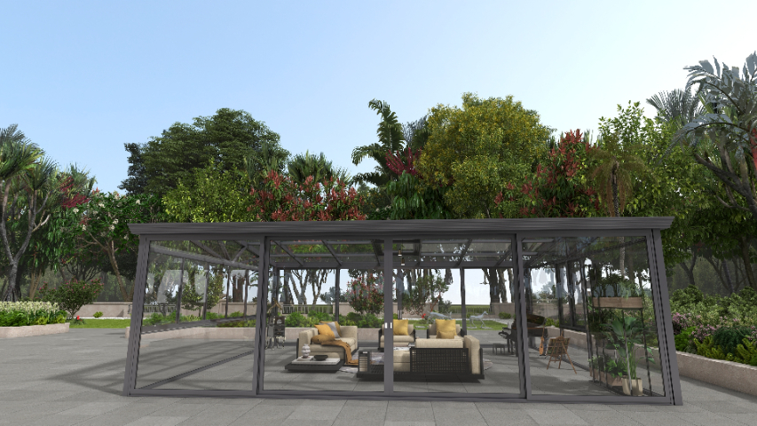 上海斜頂陽光房標準 上海智宬軒家居科技供應