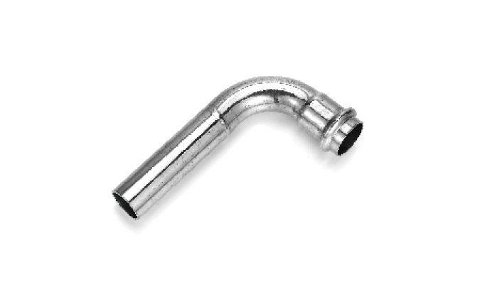  90° check pipe elbow