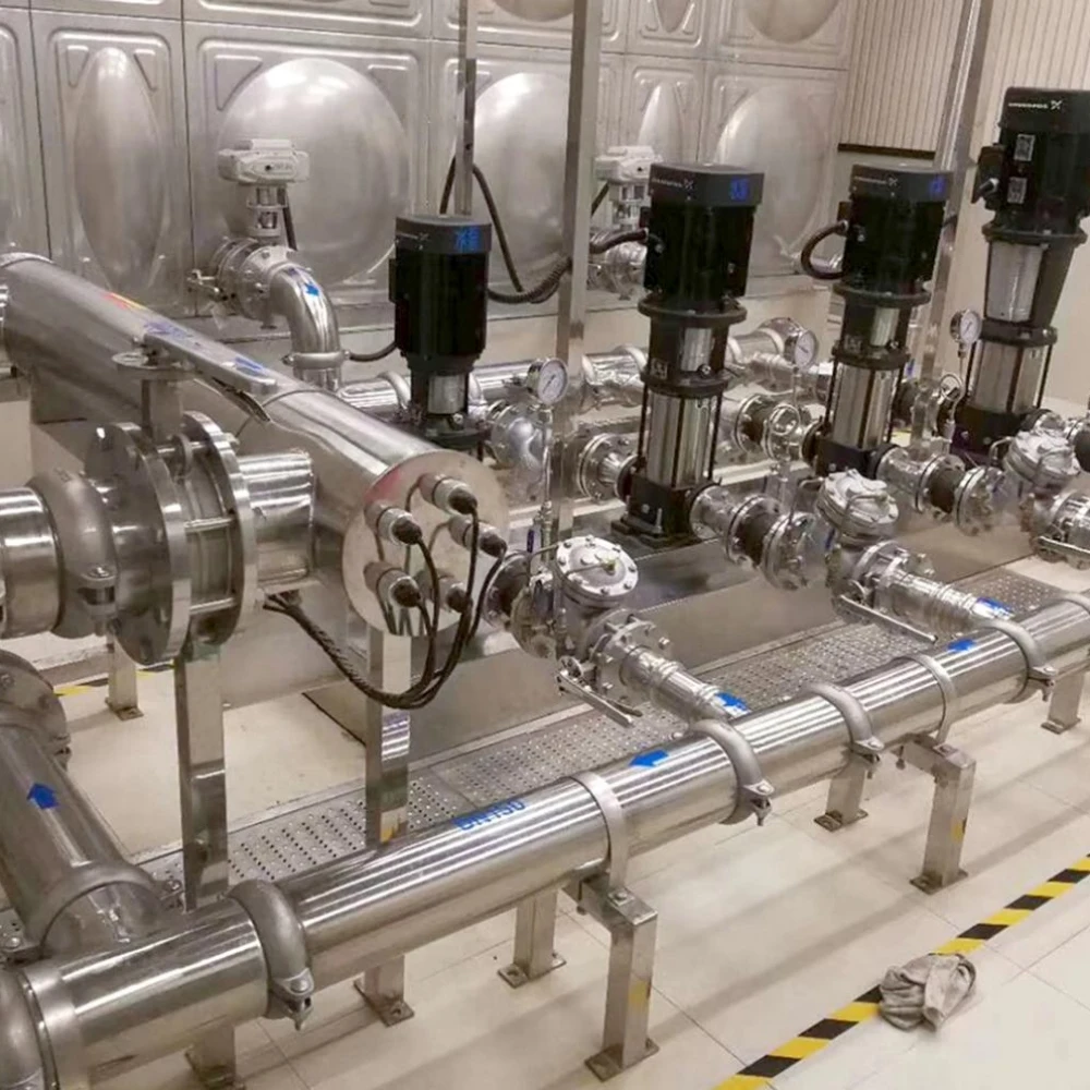 Secondary Water Supply Stainless Steel Pump Room System