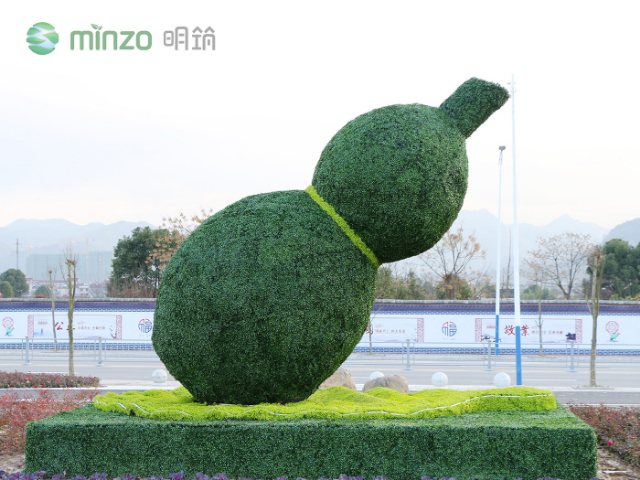 橄榄球塑料绿植制造价格