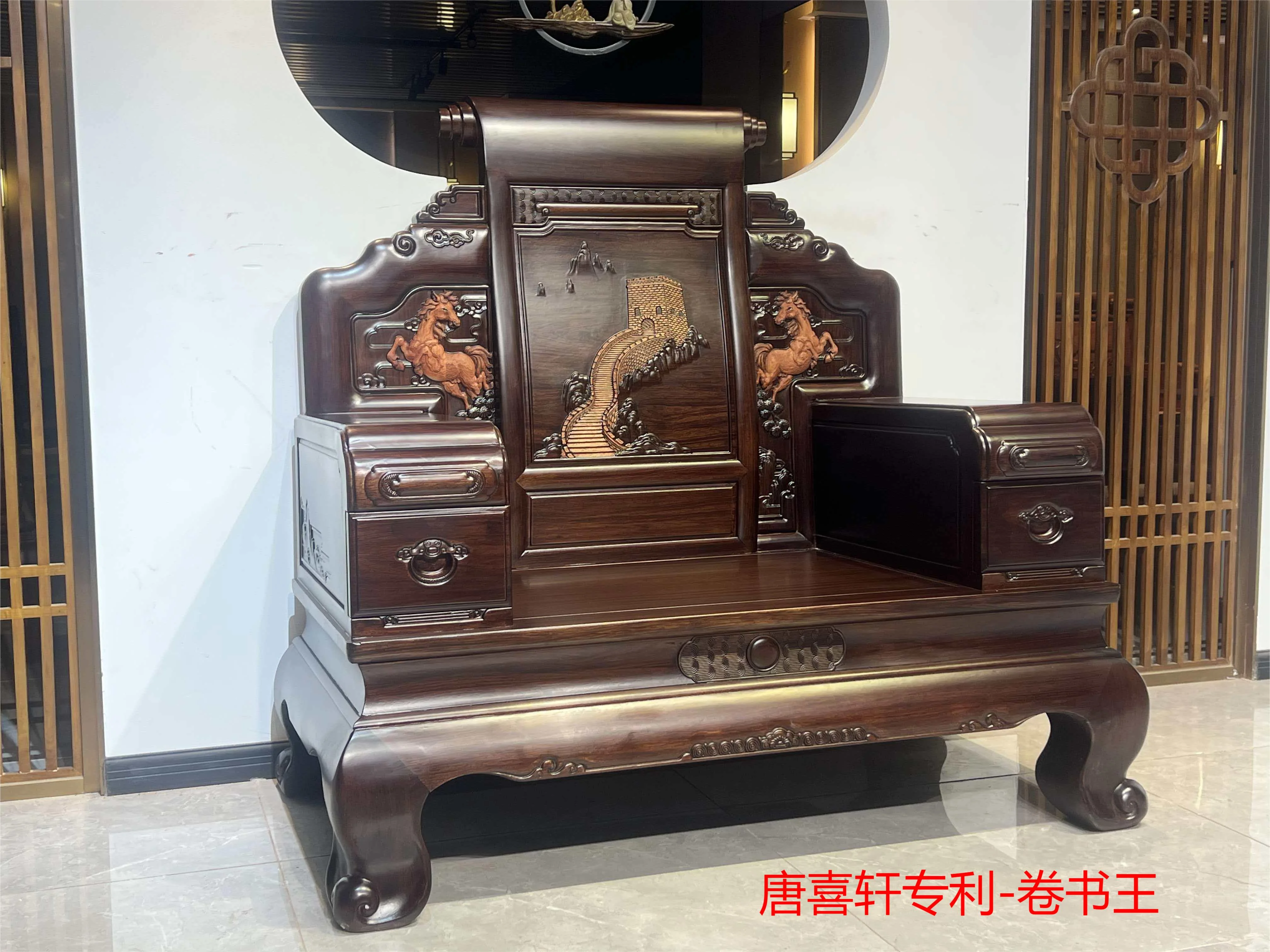 實木沙發(fā)定做就選唐喜軒，專業(yè)廠家打造專屬客廳家居