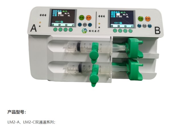雙通道注射泵LM2-A、LM2-C