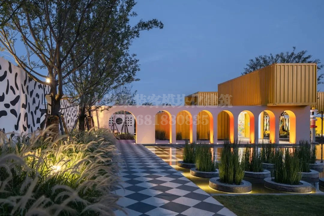 創(chuàng)意集裝箱臨時營銷中心&接待中心：文旅地產“上大分”