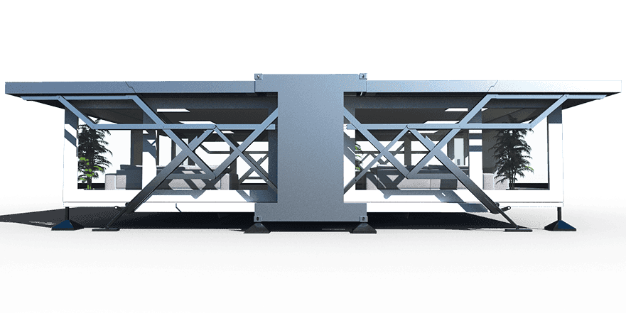 可收納折疊預(yù)制模塊化建筑的變革：重塑空間與生活