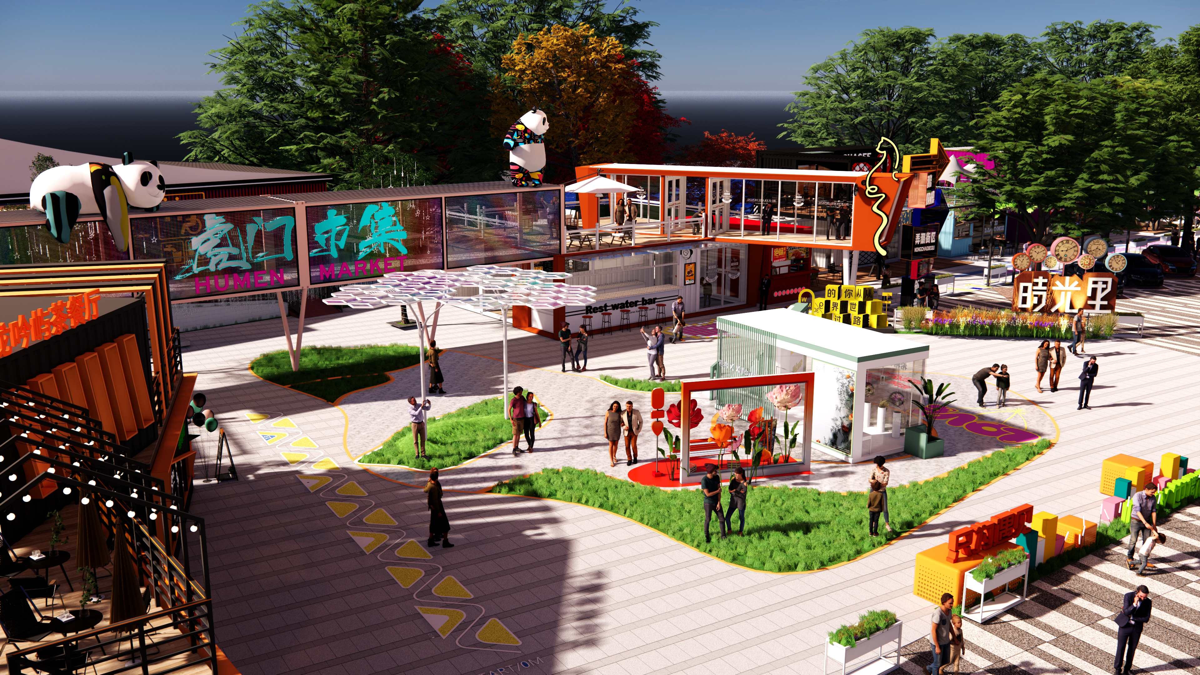 為什么要用模塊化集裝箱做創(chuàng)意街區(qū)？