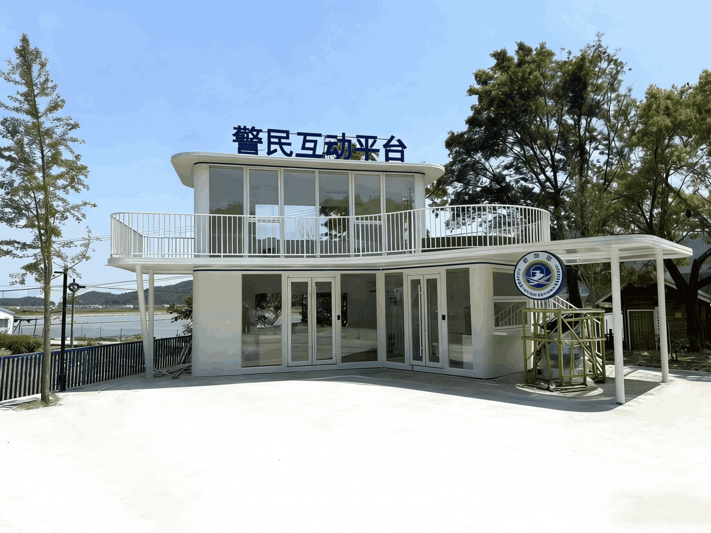 SMIC預(yù)制鋼結(jié)構(gòu)模塊I三門花橋“警相鄰”警民互動平臺