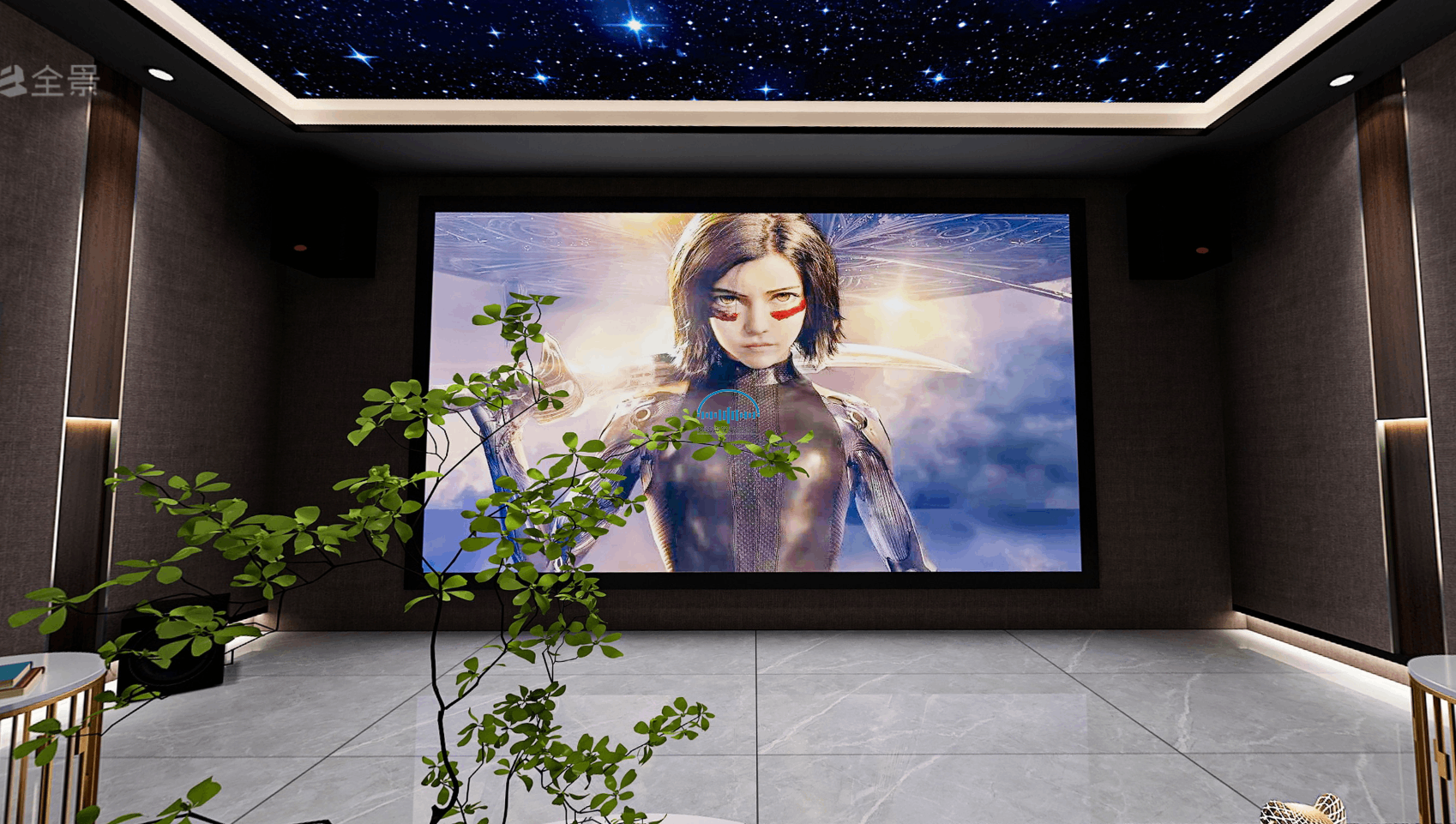 私人影院輕奢化：杜比全景聲 + 極簡美學