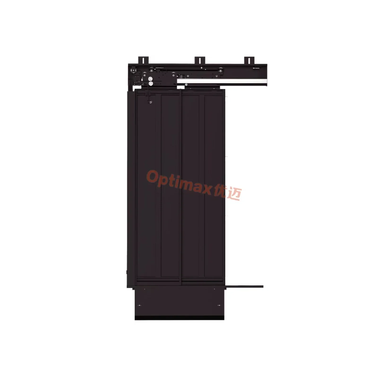 side opening elevator fire door operator