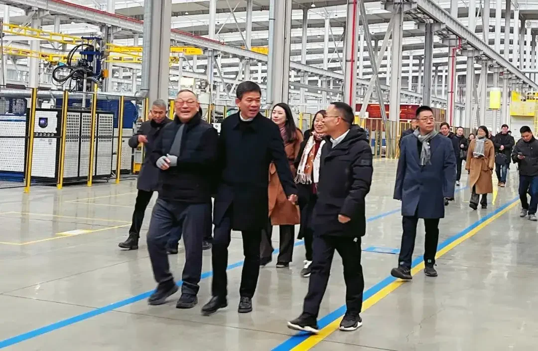 leaders visited Forvorda's Hengfan manufacturing base